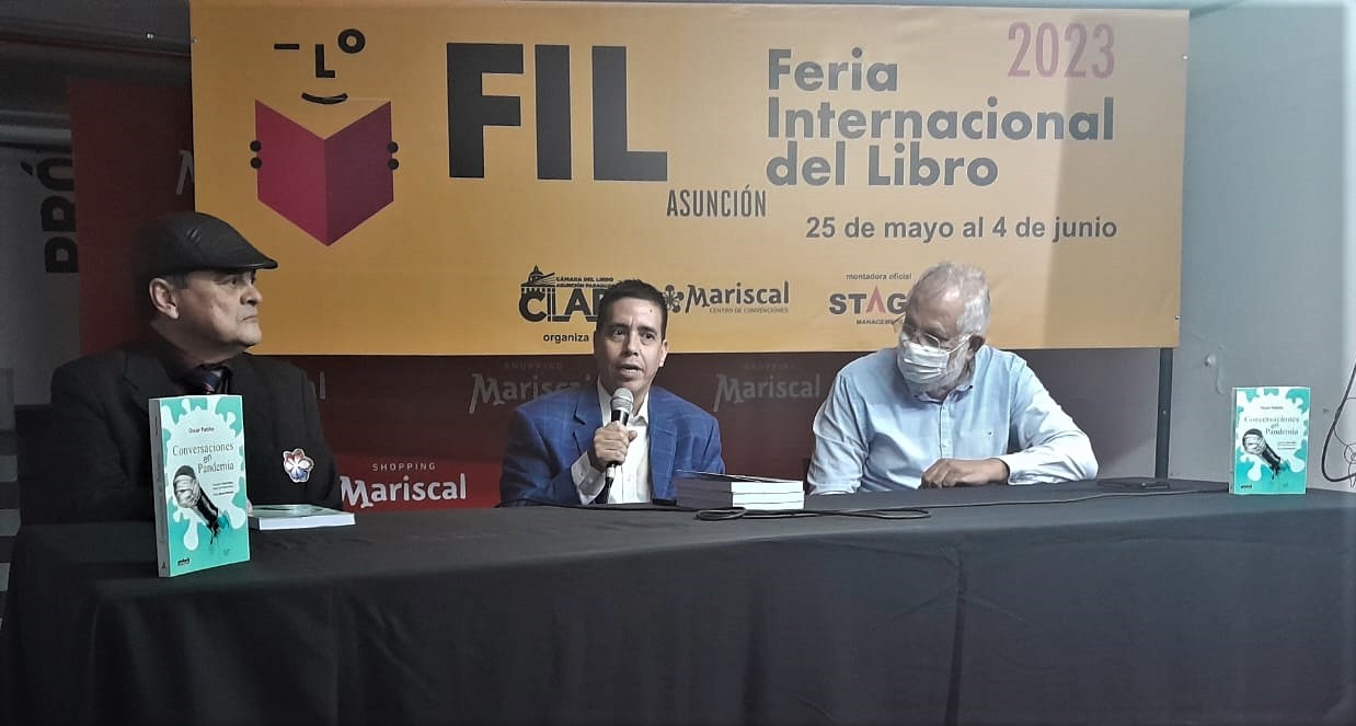 Libro “Conversaciones en Pandemia” fue presentada en Feria Internacional 