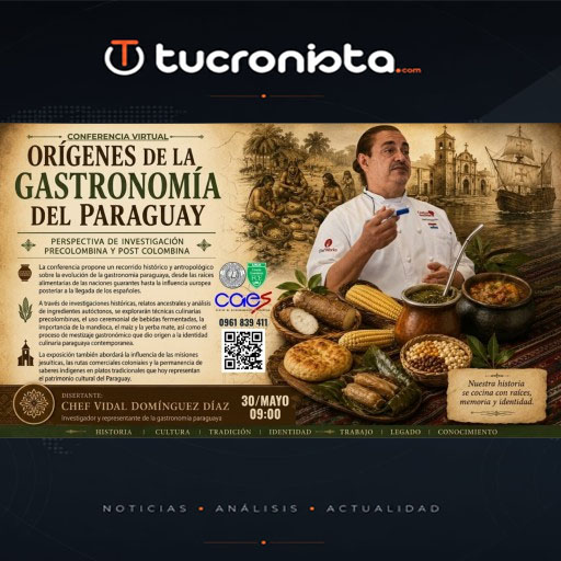 Caes invita a charla sobre el viaje culinario que definió nuestra identidad gastronómica
    
    <div class=
