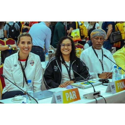 Rocio Rivarola presente en reunión de Jefes de Misión para los JOJ Dakar 2026
    
    <div class=