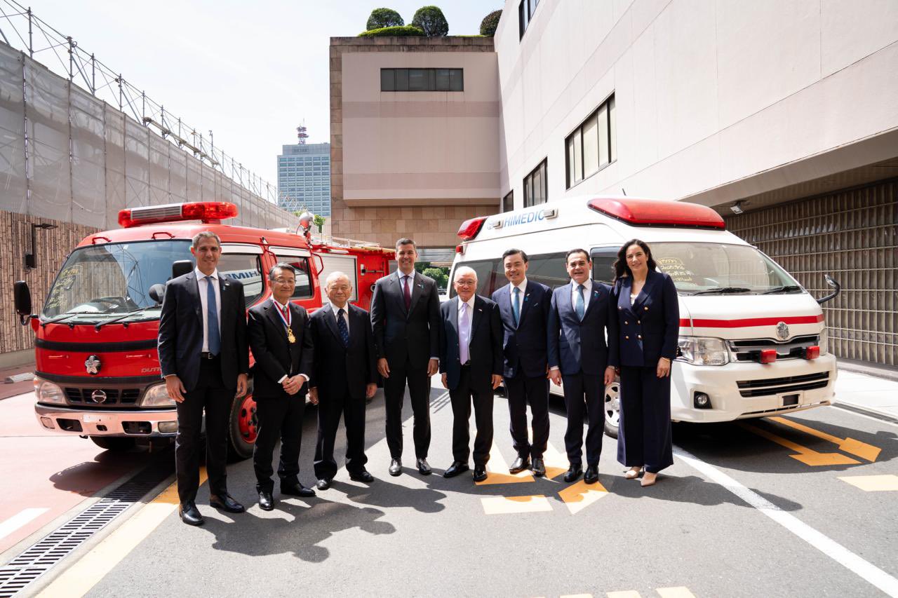 Japón dona 50 vehículos para cuerpos de bomberos voluntarios
    
    <div class=