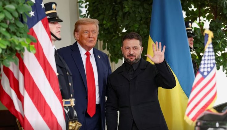 Trump y líderes europeos aceleran posible cumbre entre Zelensky y Putin
    
    <div class=