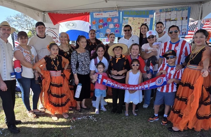 Compatriotas paraguayos compartieron fiesta de la diversidad cultural en Miami
    
    <div class=