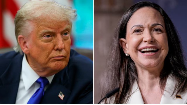 Donald Trump y María Corina Machado se reunirán este jueves en la Casa 
    
    <div class=
