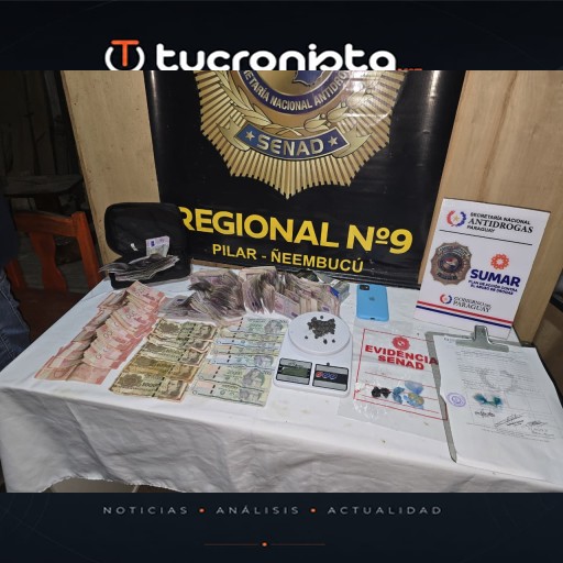 Desactivan punto de venta de drogas en zona barrial de la capital de Ñeembucú